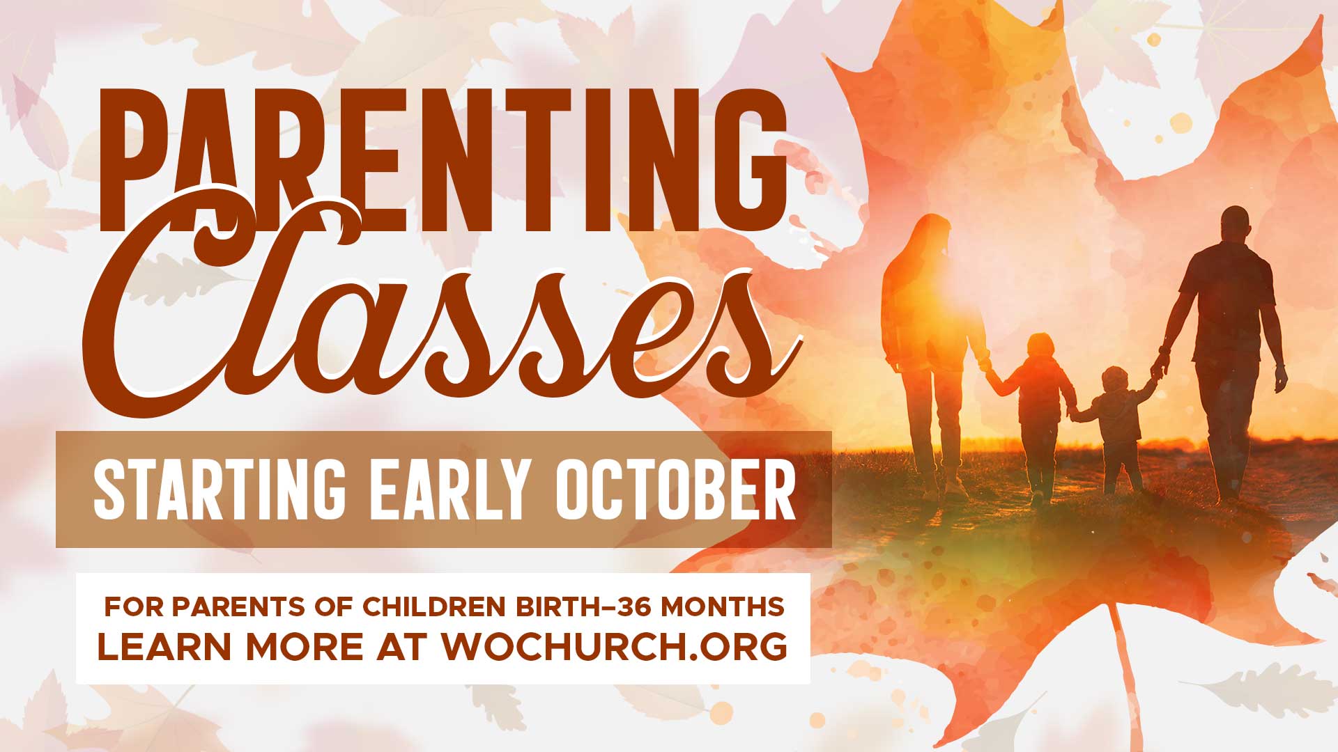 Parenting Classes – Oct. 2023