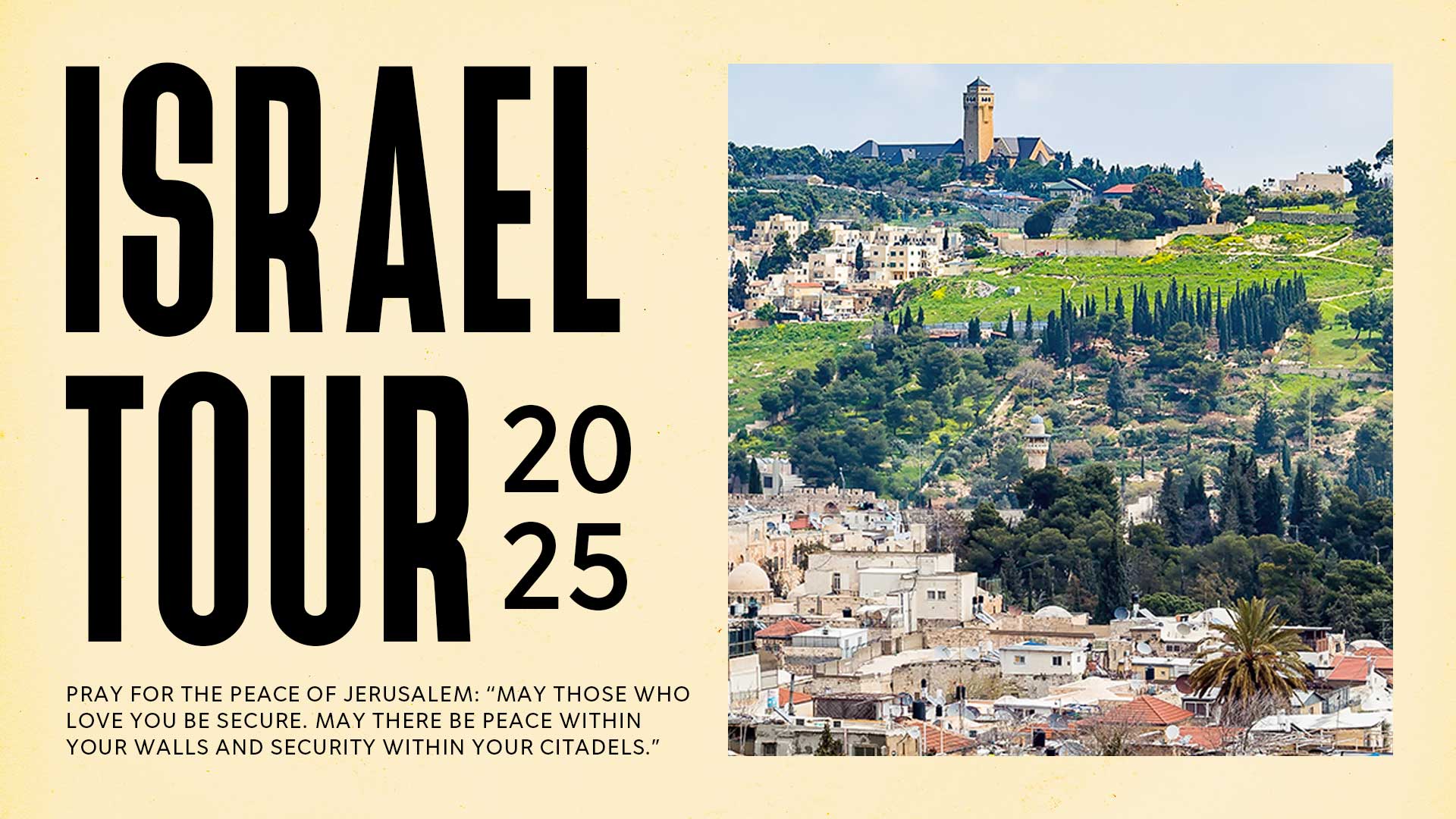 Israel Tour 2025