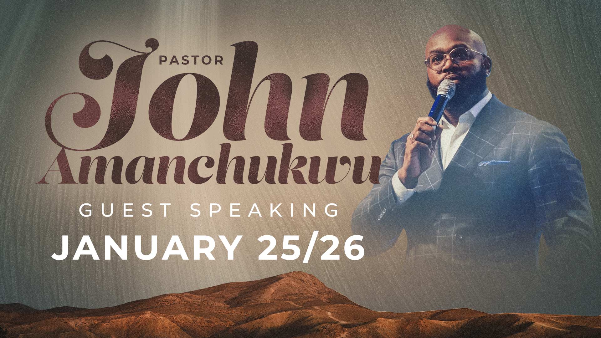 John Amanchukwu Jan. 25/26