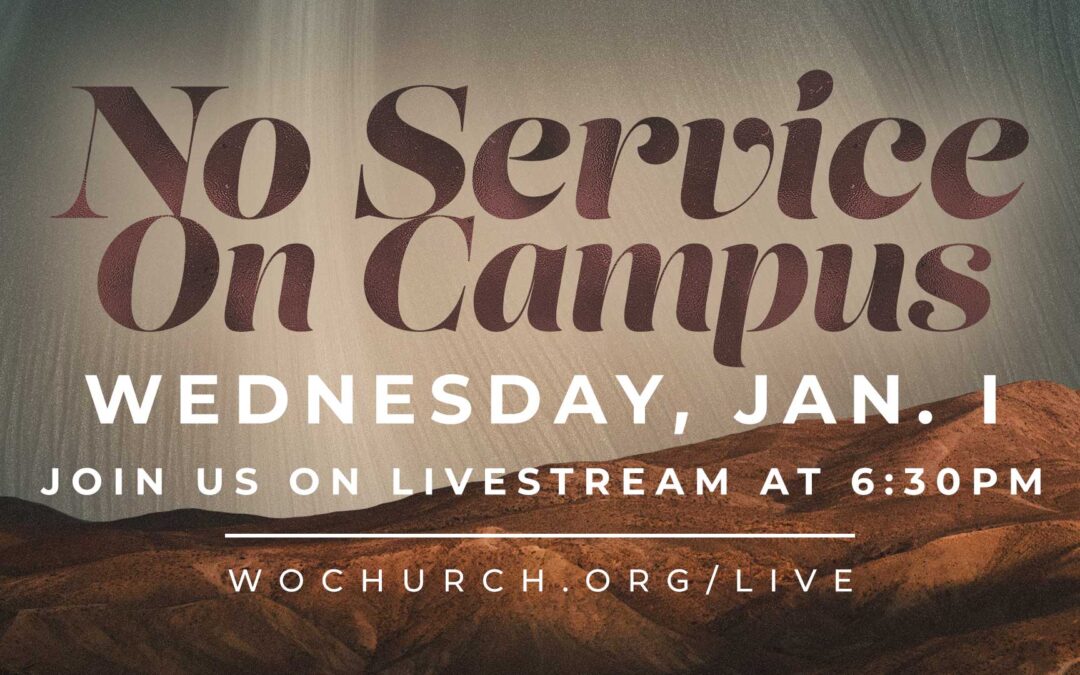 No On-Campus Service Jan. 1