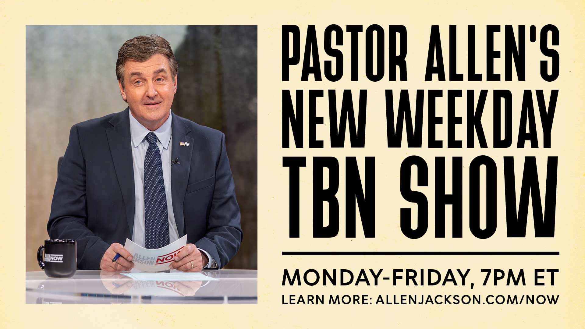 Pastor Allen’s New TBN Show