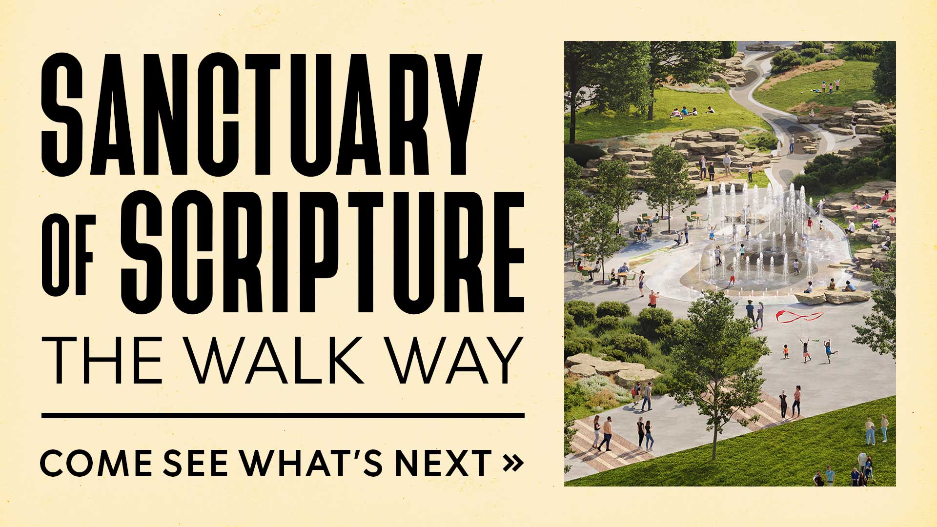 Sanctuary of Scripture: The Walk Way