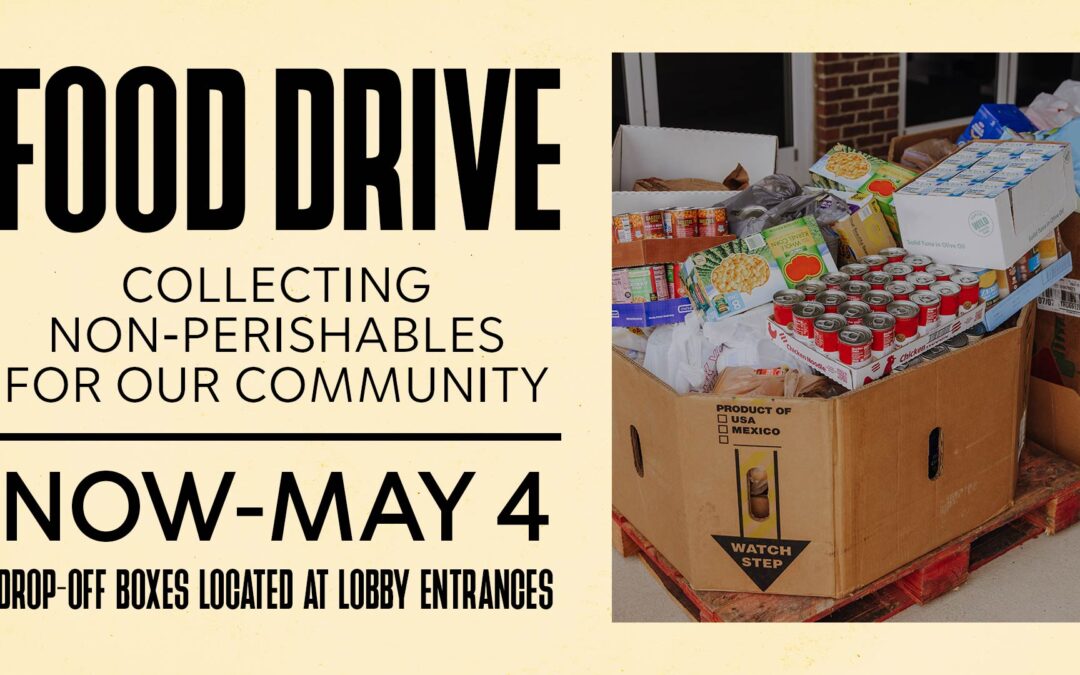 Food Drive: April 26-May 4