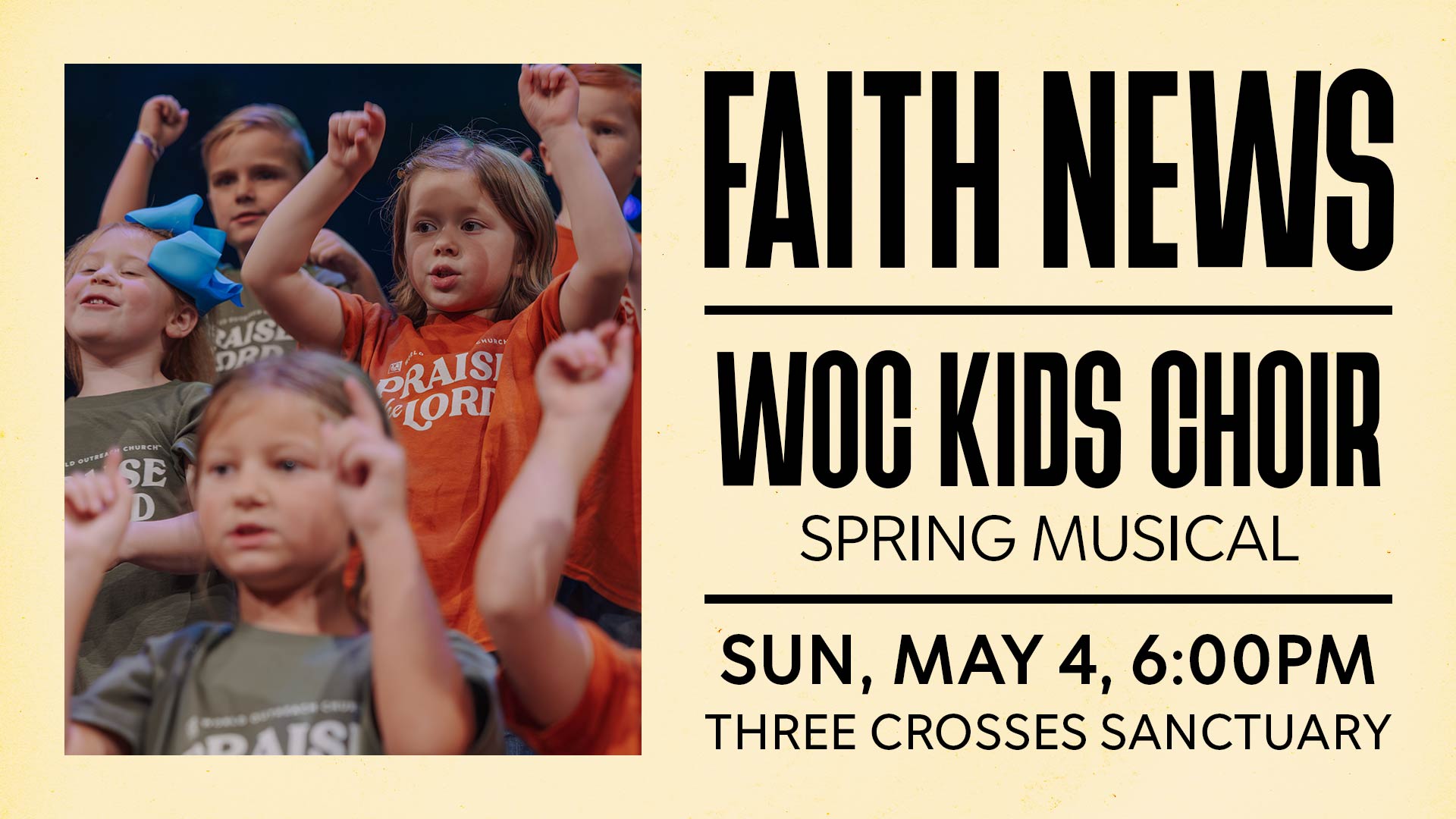 Kids Choir Spring Musical