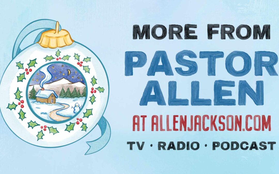 More From Pastor Allen