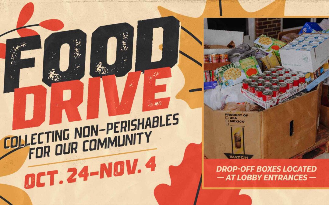 Food Drive: Oct. 24-Nov. 4