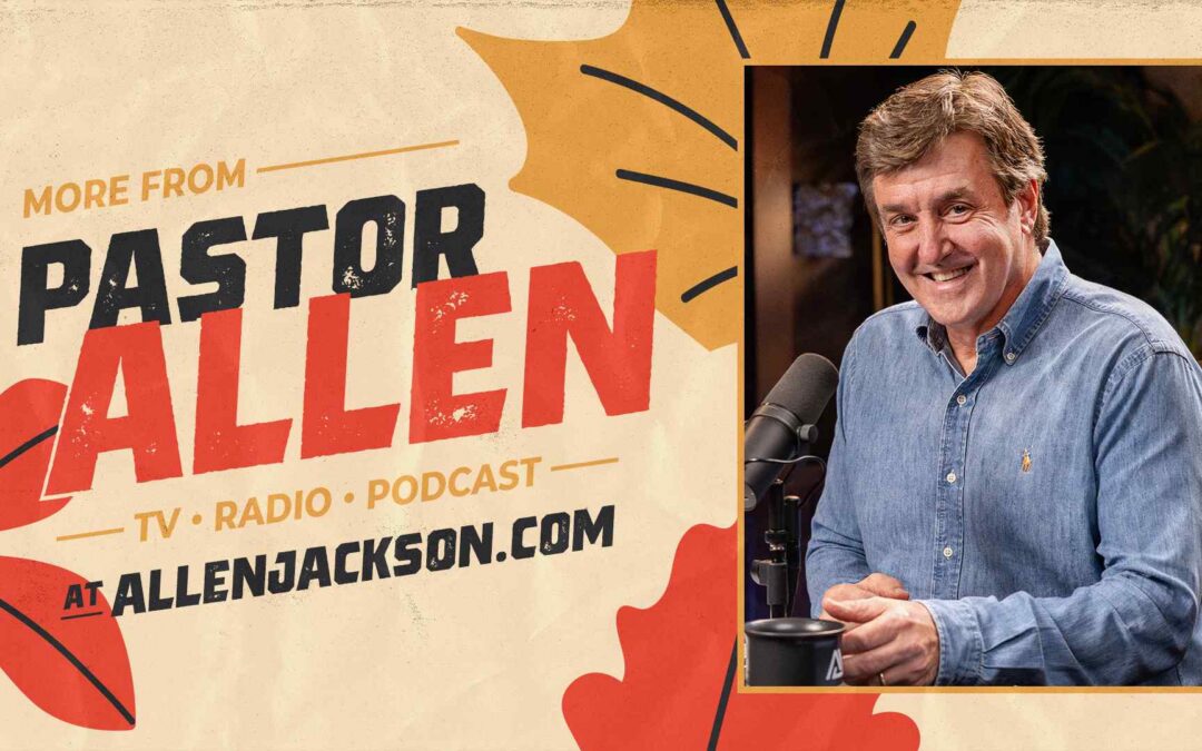 More From Pastor Allen